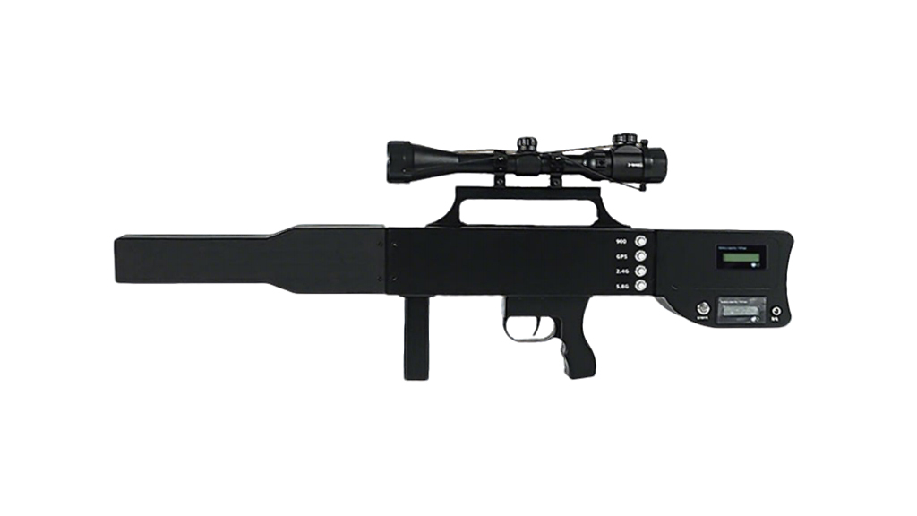 JAMMER-GUN-102P Portable Drone Jammer Gun