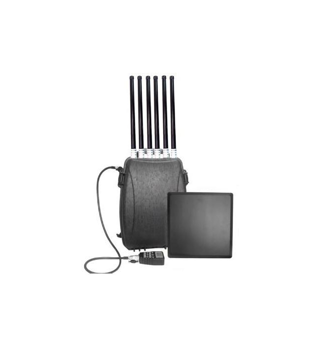 JB02-8A Backpack Drone Jammer System | 8-Channel Portable Anti-Drone Kit