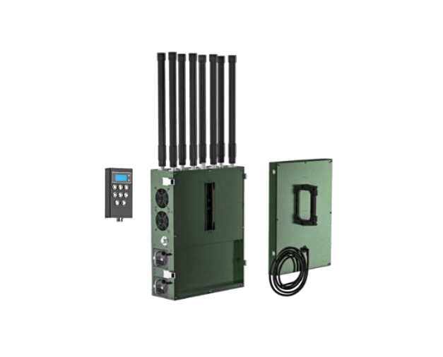 JB05-8A Backpack Drone Jammer | 8-Band Portable Counter-UAV System up to 1500m