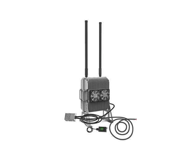 S03-4BL Fixed Station Drone Jammer Box | 4x 50W, 300m Omnidirectional