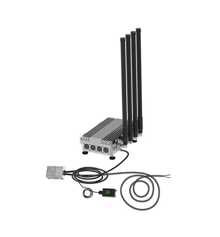 V04-4B Vehicle-Mounted Jamming Box | 4-Band Omnidirectional RF Interference System