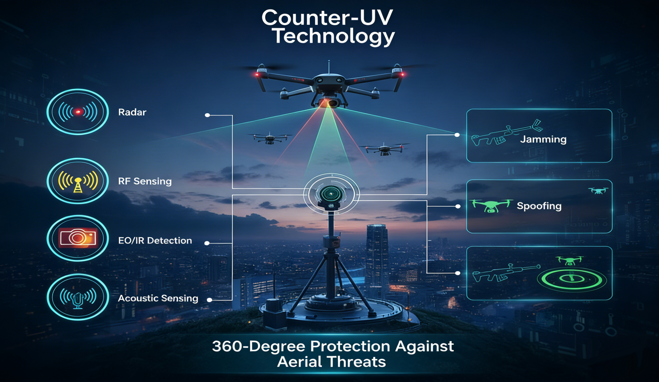 Counter-UAV Technology: A Complete Guide to Drone Detection and Defense Counter-UAV Technology: A Complete Guide to Drone Detection and Defense